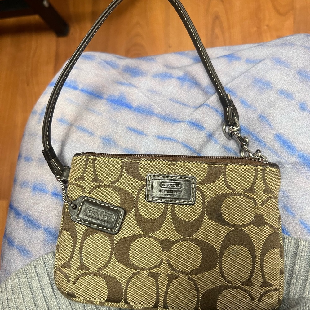 Coach Wallet Coin Purse original great condition brown/khaki